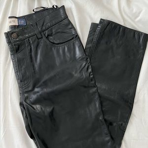 Gap Leather Pants
